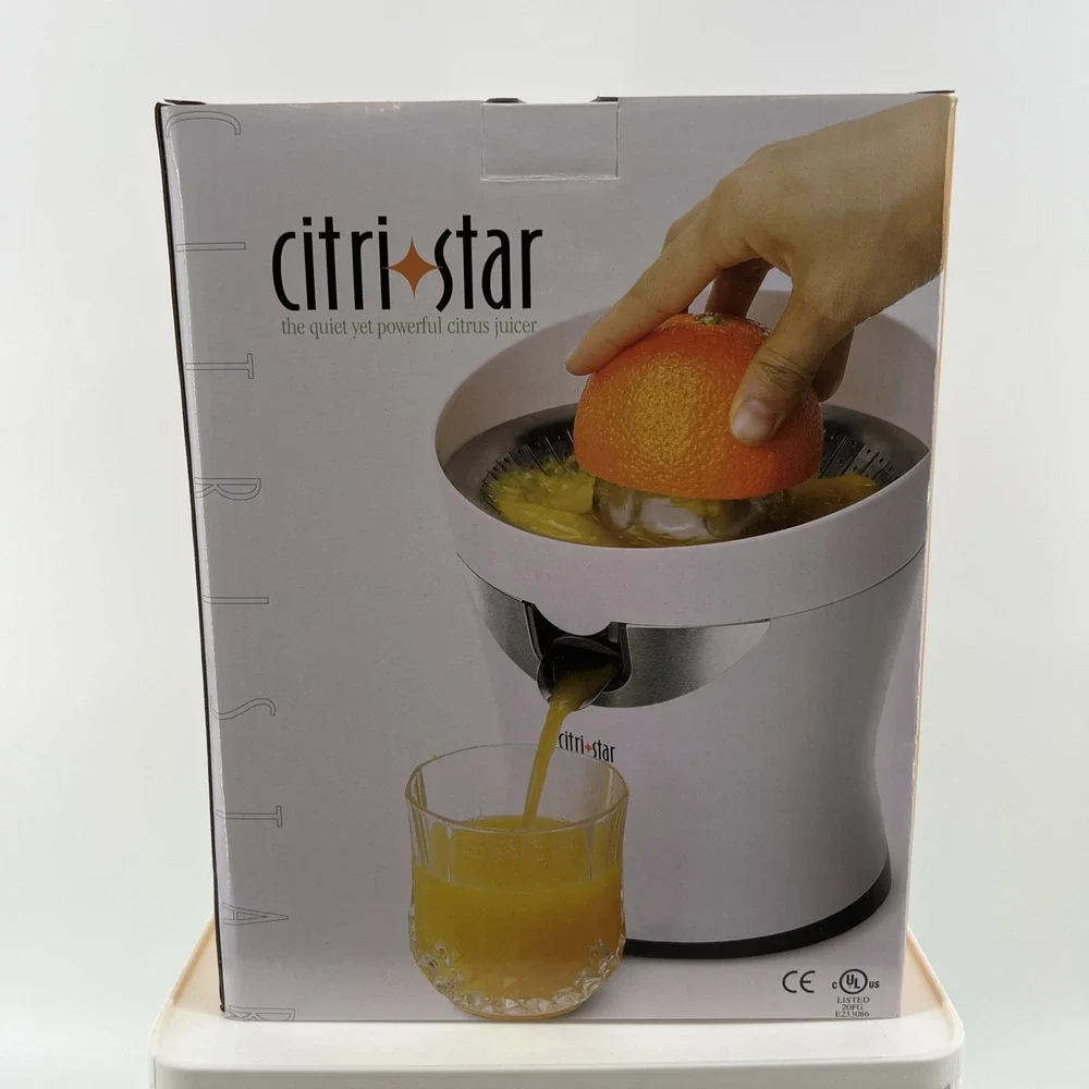 Tribest CitriStar CS-1000 Citrus Juicer Electric Juicer for Citrus NIB NEW